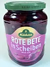Kühne Rote Beete in Scheiben“ könnte Glassplitter enthalten.