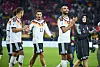 Felix Nmeha und Jonathan Tah nach einem Deutschland Spiel