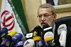 Der Generalsekretär des iranischen Sicherheitsrats: Ali Laridschani.