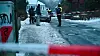 Polizeikräfte am Tatort in Eißendorf.