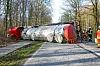 Unfall Bundesstraße Gefahrguttransporter