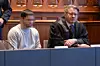 Der 26-jährige Angeklagte im Gericht