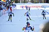Biathletinnen im Rennen