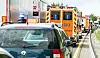 Ein schwerer Unfall auf der A7 (Archivbild).
