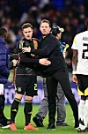 Ter Stegen und Nagelsmann umarmen sich