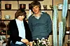Sabine und Thorsten Clorius Anfang der 80er Jahre in ihrem Blumenladen.