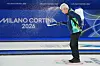 Mark Callan arbeitet bei den Olympischen Winterspielen als Eismeister