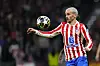 Antoine Griezmann am Ball für Atletico Madrid