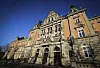Das Hamburger Strafjustizgebäude am Sievekingplatz.