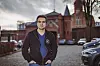Teyfik Sahin vor dem Gefängnis in Fuhlsbüttel: