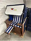 Ein Strandkorb von der „Aida Luna“