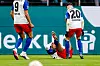 HSV-Profi Ransford Königsdörffer bejubelt sein 1:1 gegen Union Berlin.