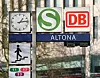Uhr Bahnhof Altona Hamburg