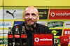 Ole Book bei seiner Vorstellungs Pressekonferenz