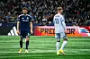 Thomas Müller und Timo Werner in ihrem ersten direkten Duell
