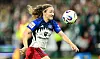 Melanie Brunnthaler bei einem Spiel der HSV-Frauen im Volksparkstadion