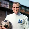 HSV-Trikot aus dem Jahr 1963 mit Uwe Seeler