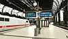 Ein ICE der Deutschen Bahn im Hamburger Hauptbahnhof. (Symbolbild)