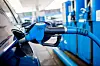 Die Zapfsäule einer Tankstelle