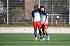 Maurice Boakye und Bilal Yalcinkaya jubeln Arm in Arm