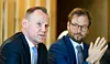 Teilen sich die Hamburger Verkehrspolitik: Innensenator Andy Grote (SPD, links) und Verkehrssenator Anjes Tjarks (Grüne).