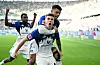 Luka Vuskovic bejubelt sein Tor zum 1:1 in Wolfsburg.
