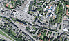 Eine Satellitenaufnahme der Möllner Landstraße in Billstedt.