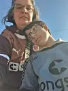 Tanja Grafert (56) mit ihrem Sohn Leano (13