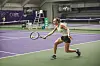 Isabella Abendroth beim Tennis-Training in Hamburg